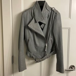 Sage Green Mackage Biker Jacket Size small